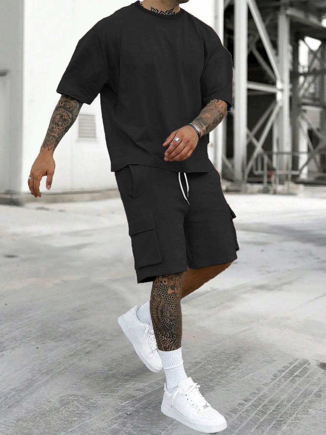 Urban Cargo Sweat Set