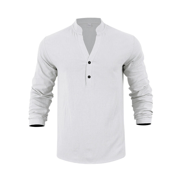 Minimal Luxe Henley Shirt