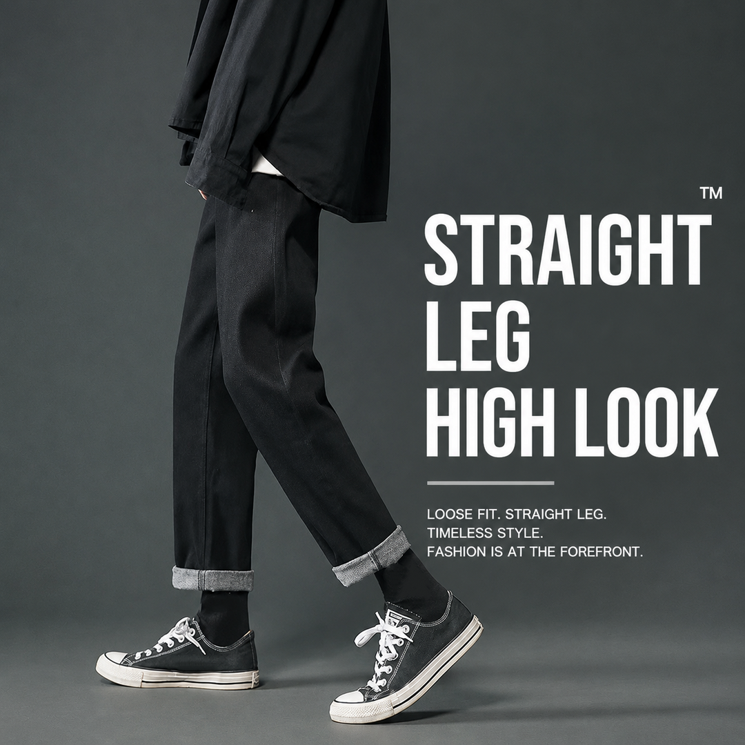 Essential Straight-Leg Denim