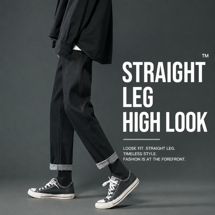 Essential Straight-Leg Denim