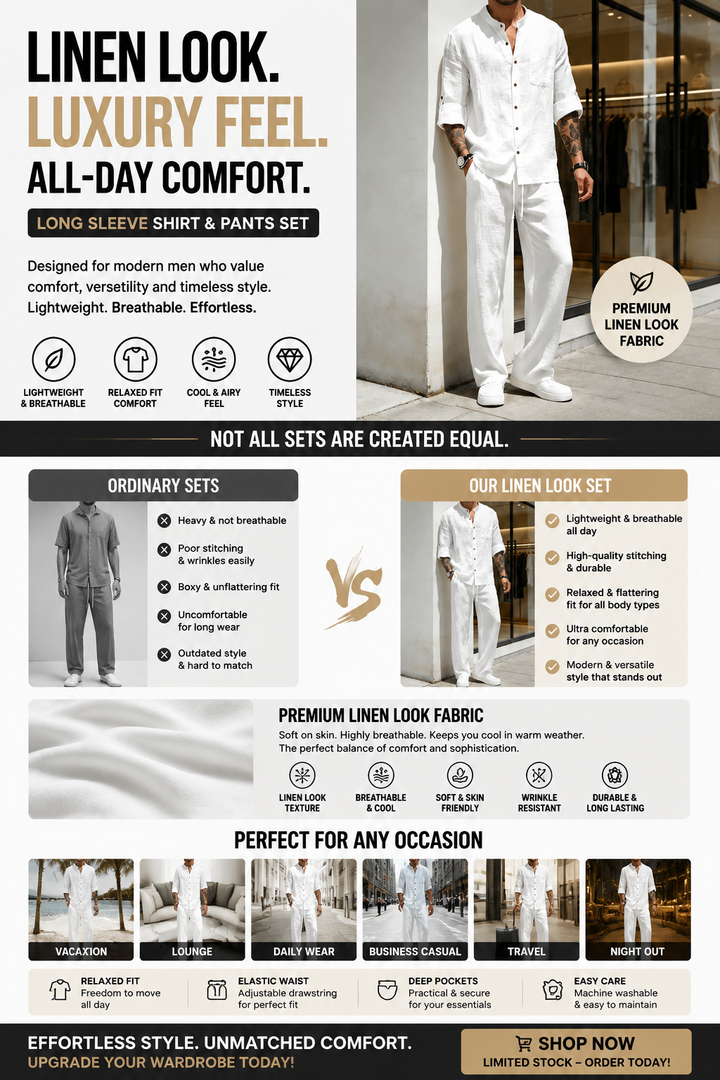 Effortless Linen Luxury Set