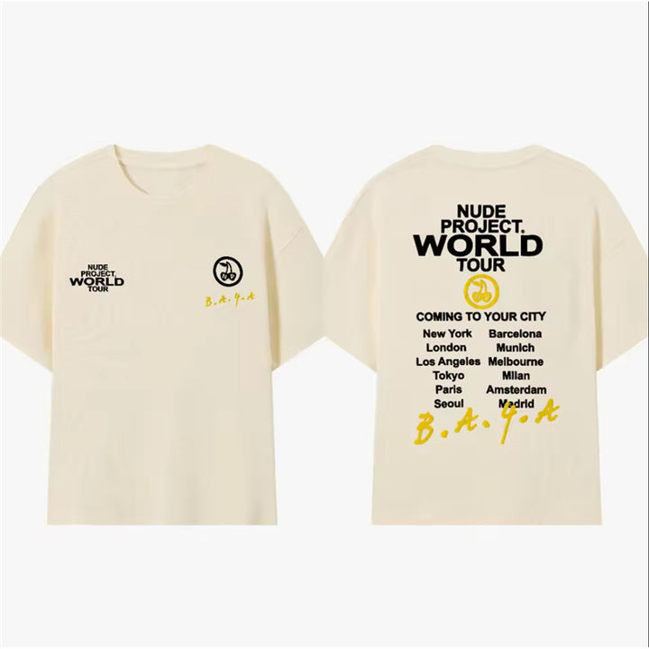 World Tour Oversized Graphic Tee