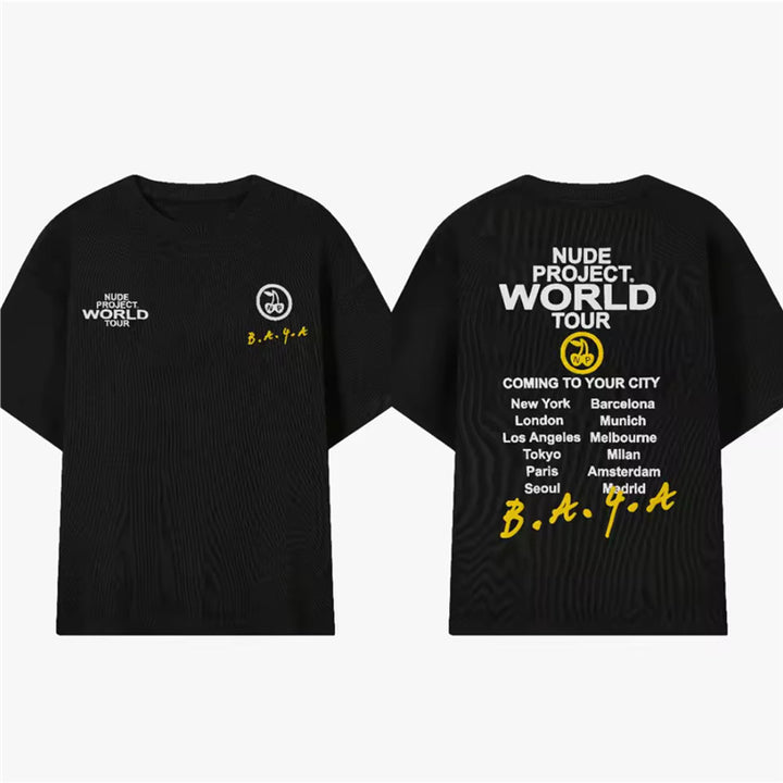 World Tour Oversized Graphic Tee