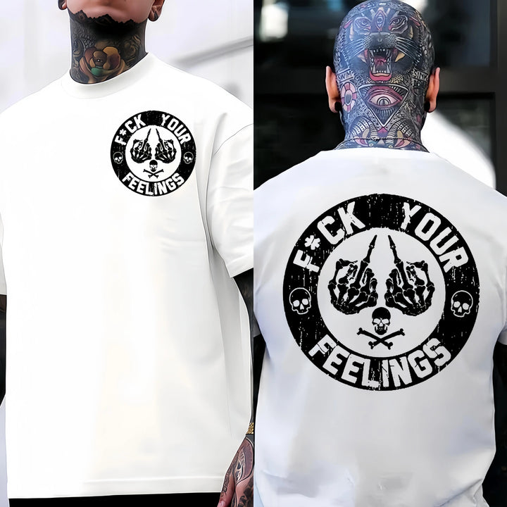 BOLD SKULL STATEMENT TEE