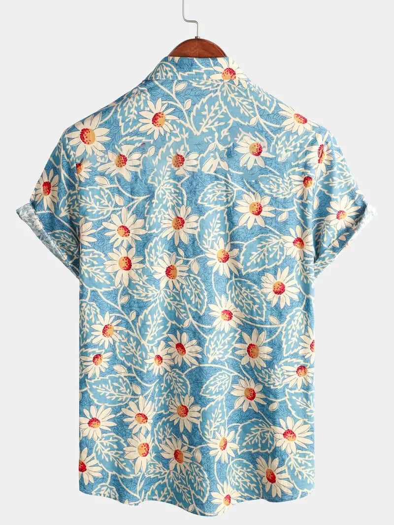 Vintage-inspired Floral Shirt