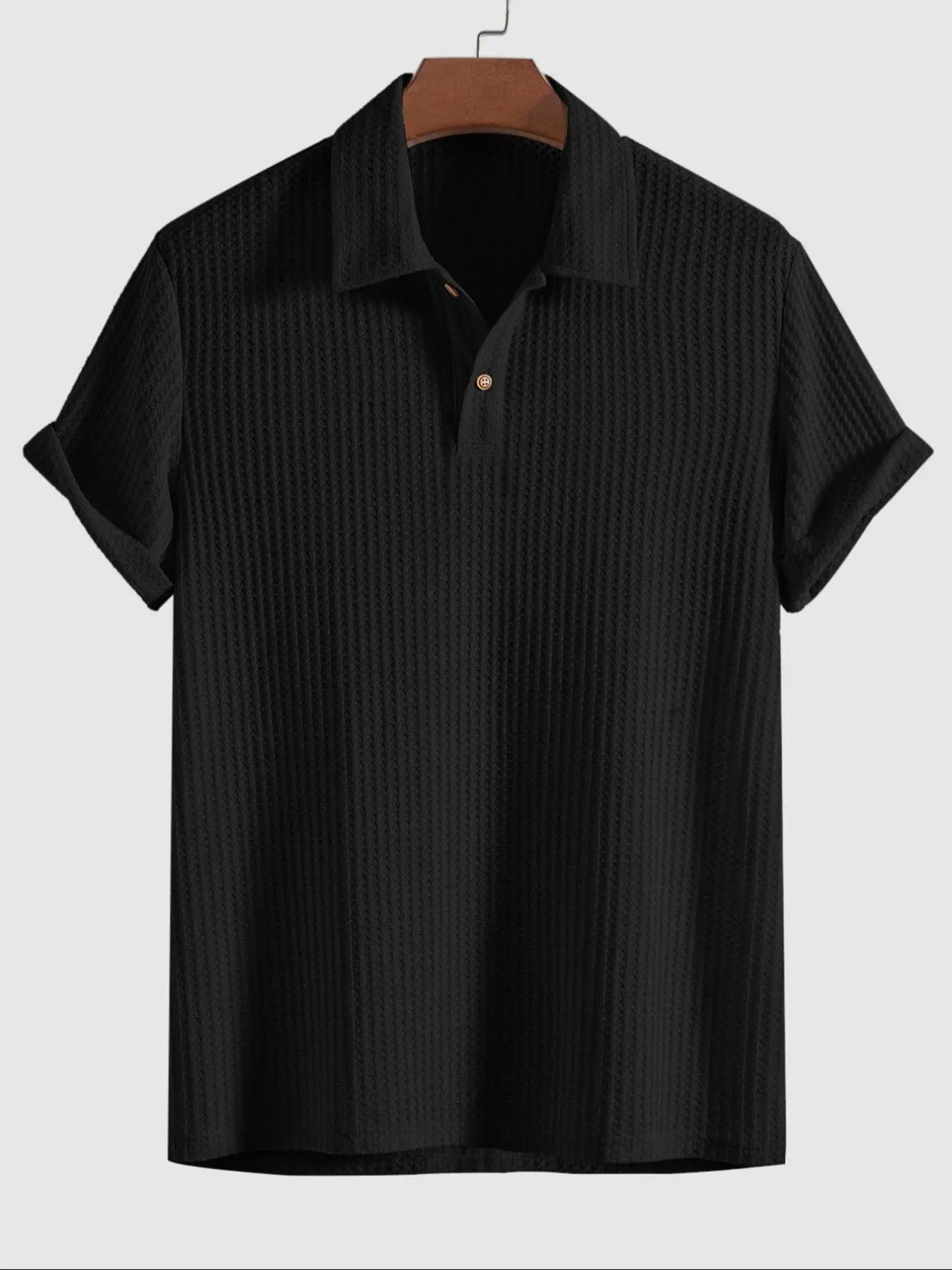 Prestige Knit Textured Polo Shirt