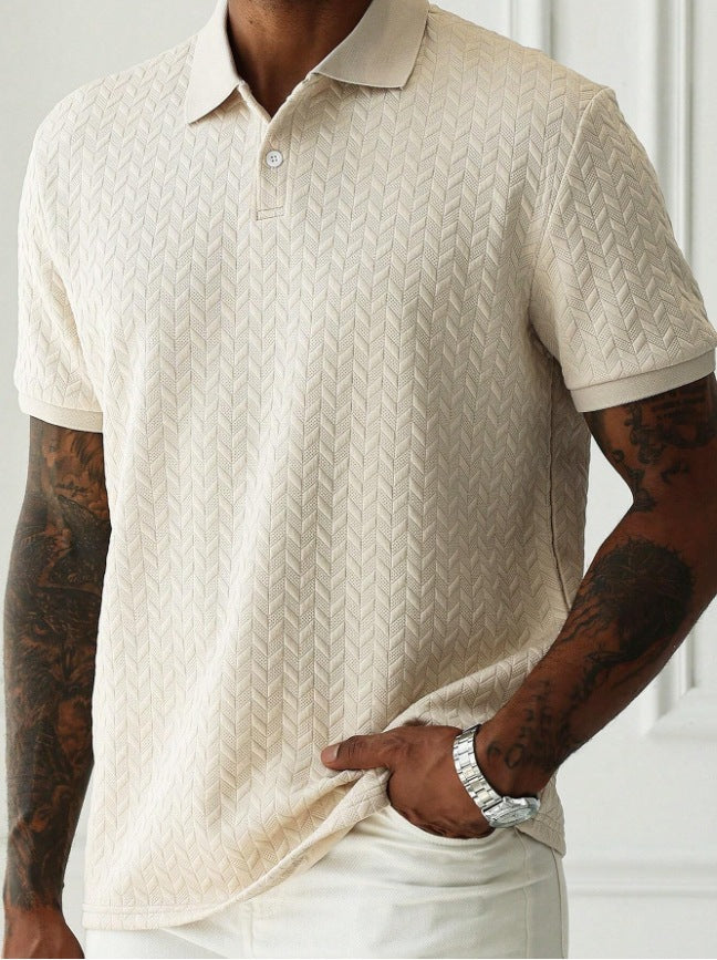 Executive Texture Knit Polo