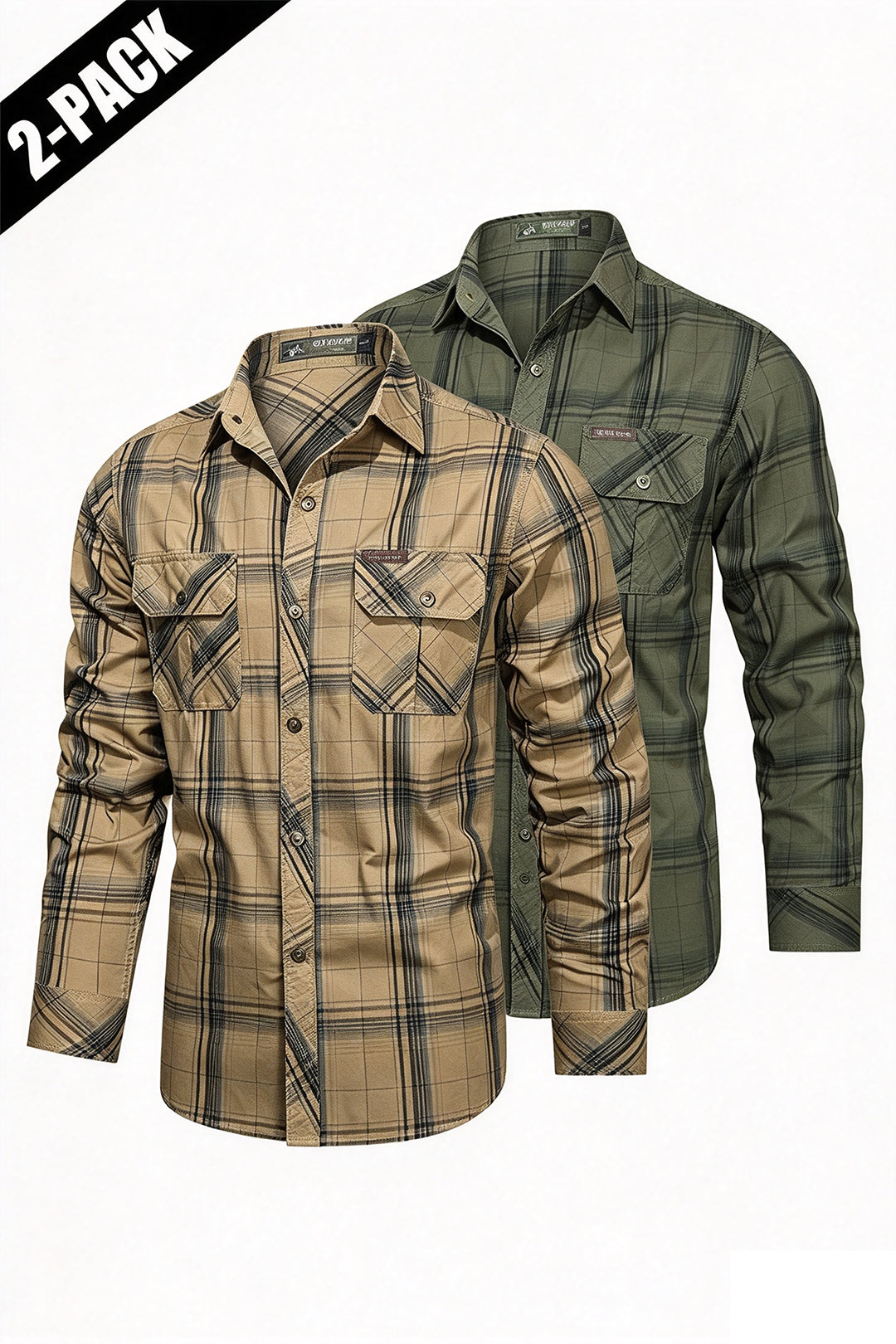 Zeeyr Men’s long-sleeve striped shirt