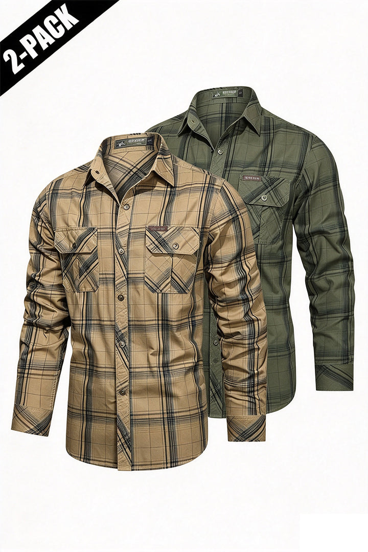 Zeeyr Men’s long-sleeve striped shirt