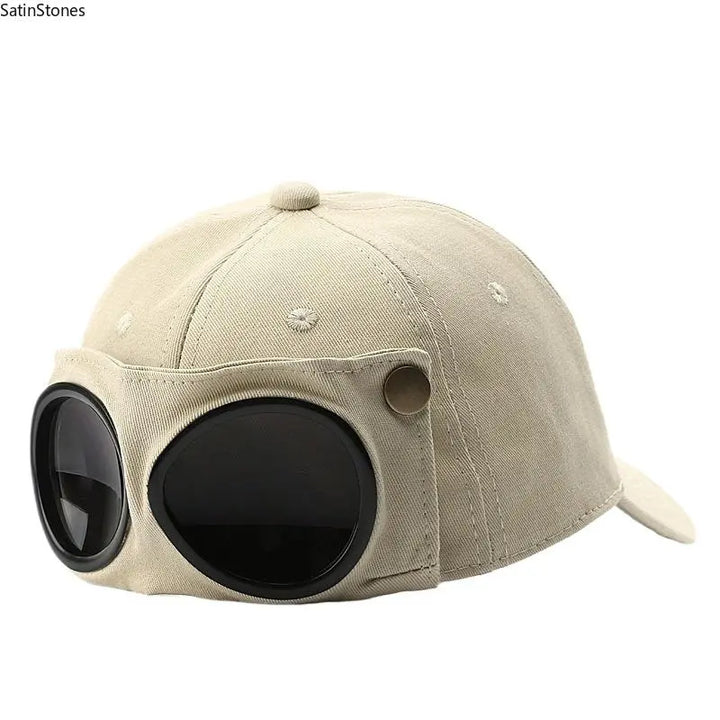 AVIATOR GOGGLE BASEBALL CAP