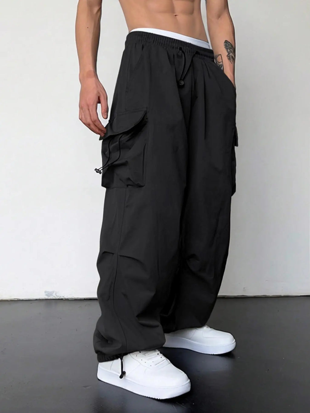 Cargo Parachute Pants