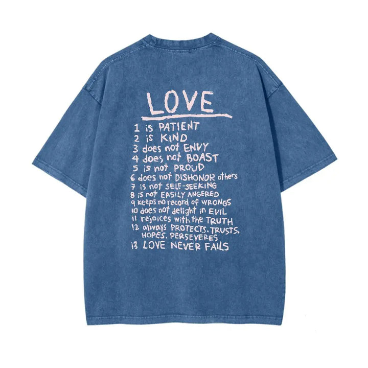 LOVE LIKE JESUS VINTAGE FAITH TEE