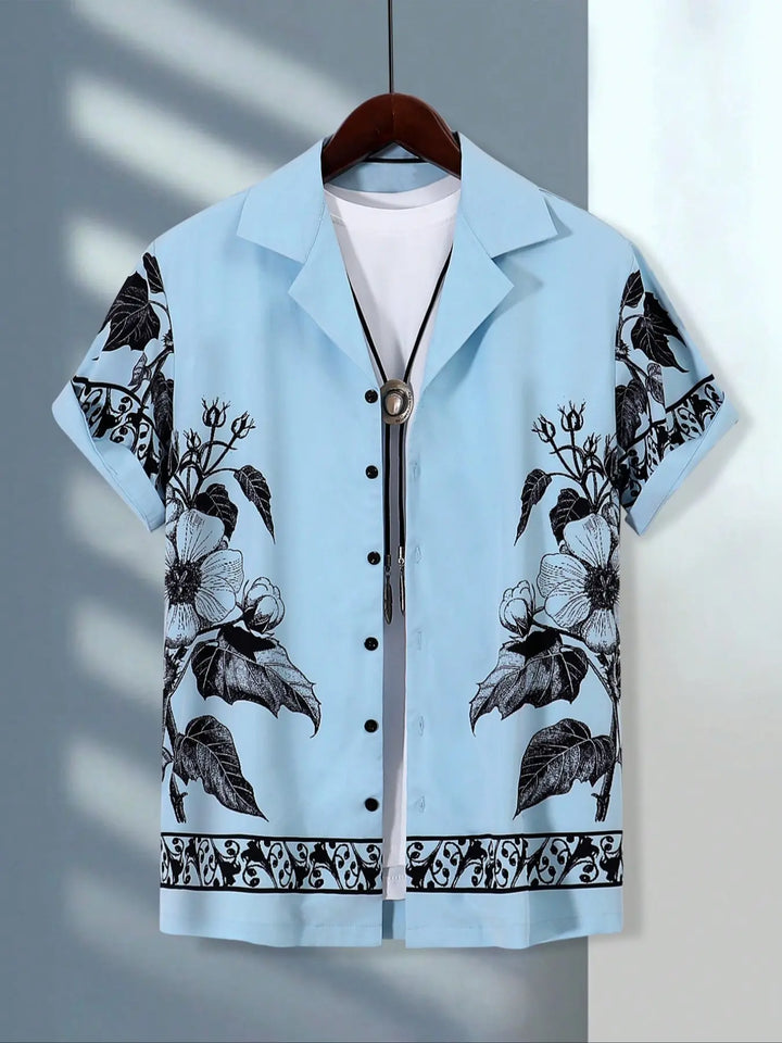 Luxury Botanical Resort Shirt