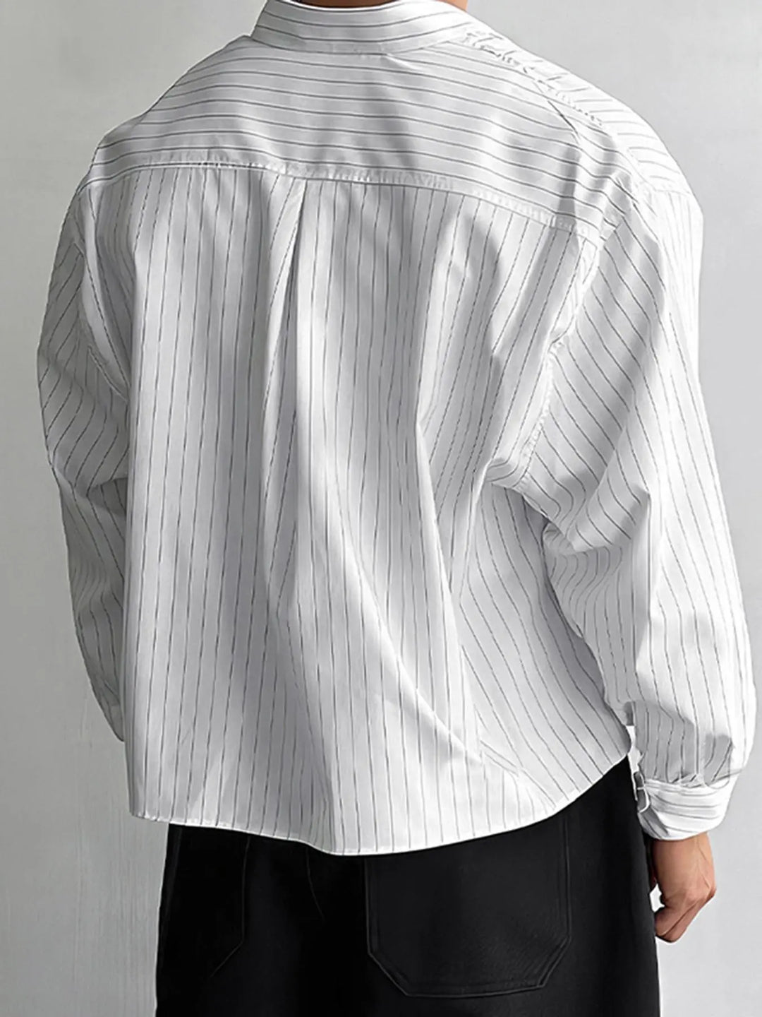 LuxeStripe Overshirt