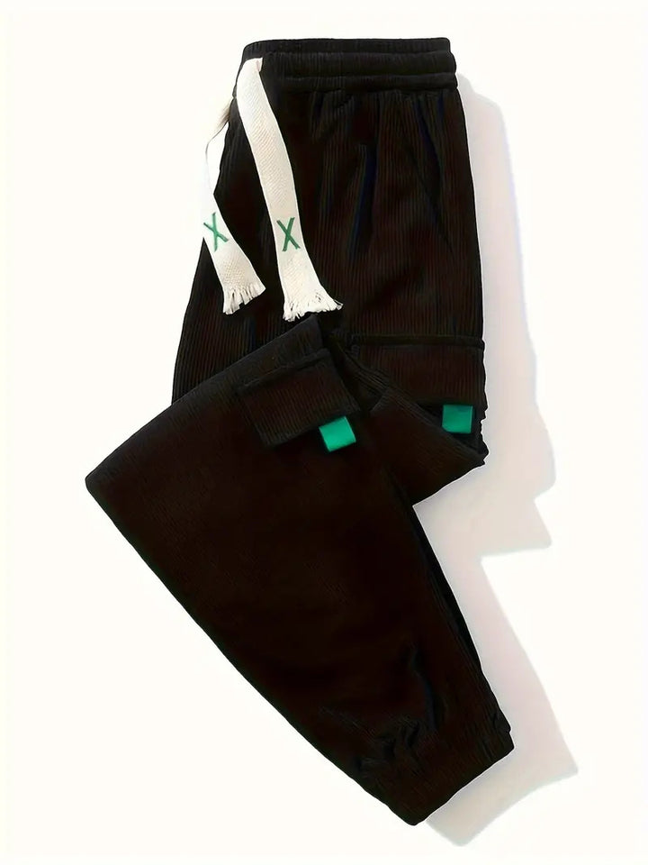Plus Size Corduroy Joggers
