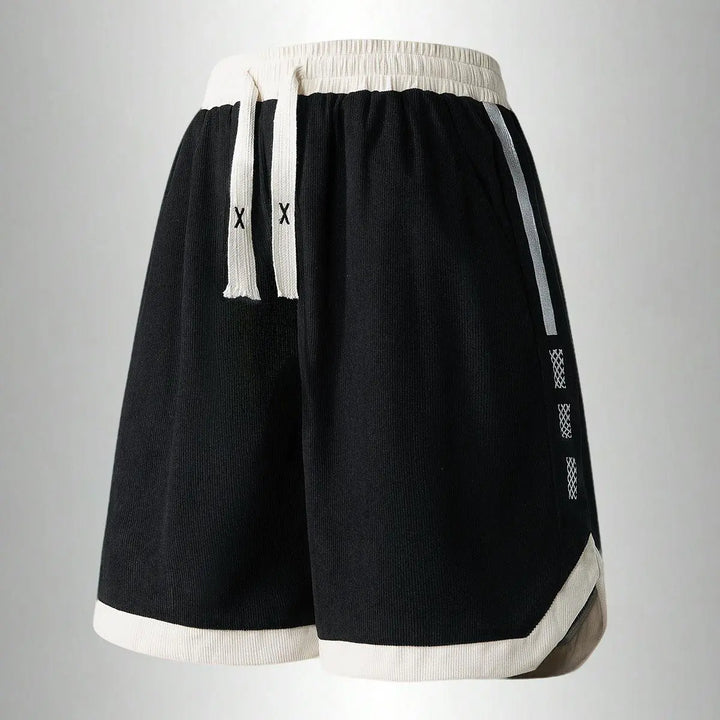 Colorblock Casual Athletic Shorts
