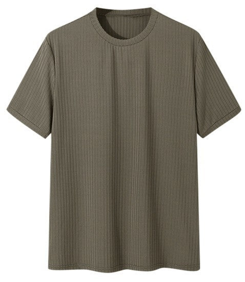 Ribbed Luxe Knit Polo
