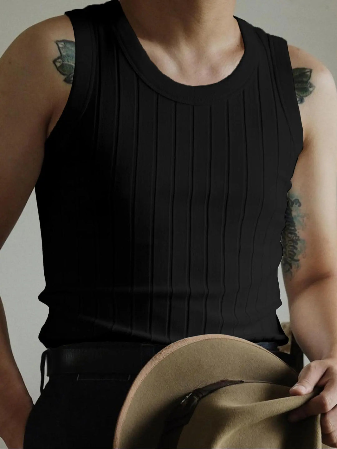 Heritage Ribbed Knit Tank