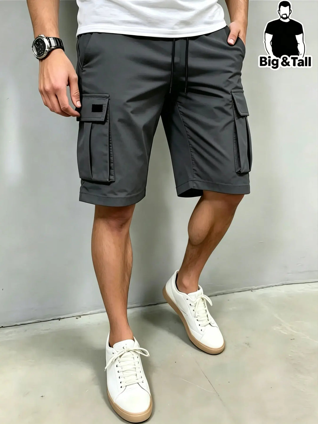 BIG &amp; TALLCARGO SHORTS