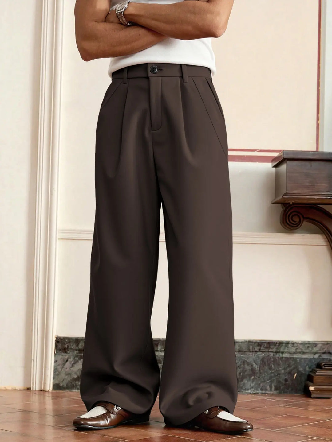 TALL WIDE LEG COMFORT PANTS