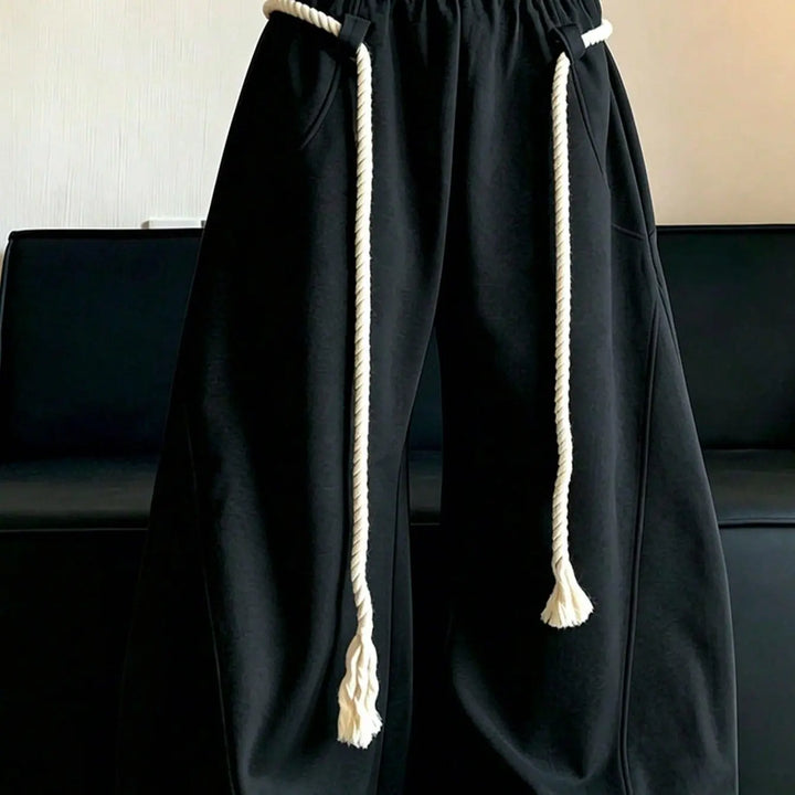 Baggy Wide-Leg Sweatpants