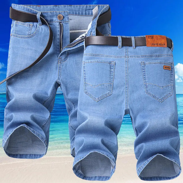 Plus Size Denim Shorts