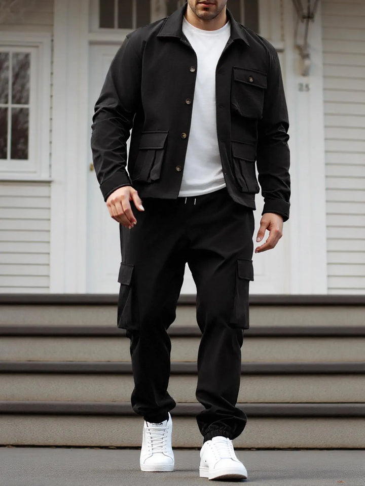 Urban Utility Cargo Jacket &amp; Pants Set