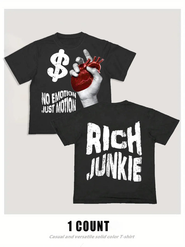 Rich Junkie Oversized Graphic Tee