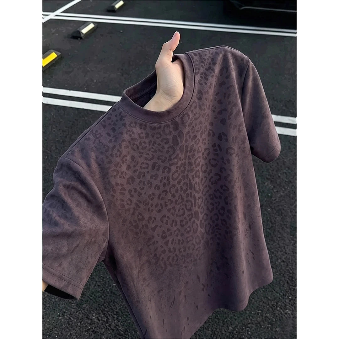 Sweat Reactive Leopard Print T-Shirt