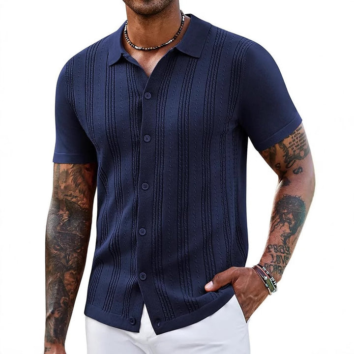 Soft Breathable Knitted Shirt