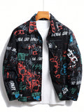 Urban Graffiti Denim Jacket