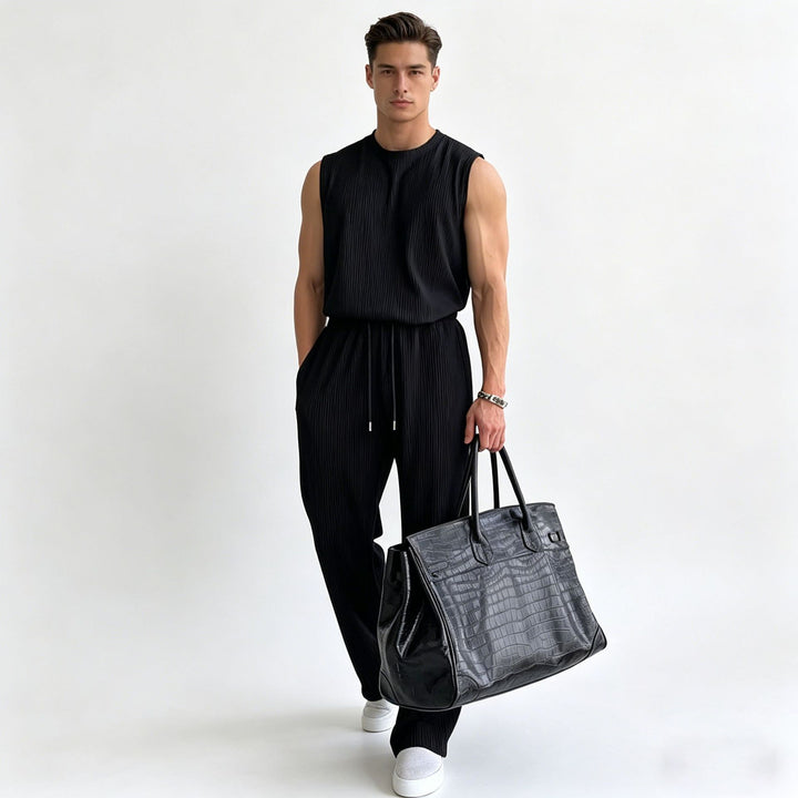Athletic Sleeveless Lounge Set