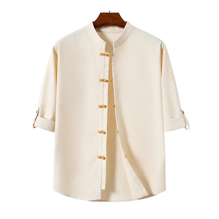Plus Size Linen Shirt