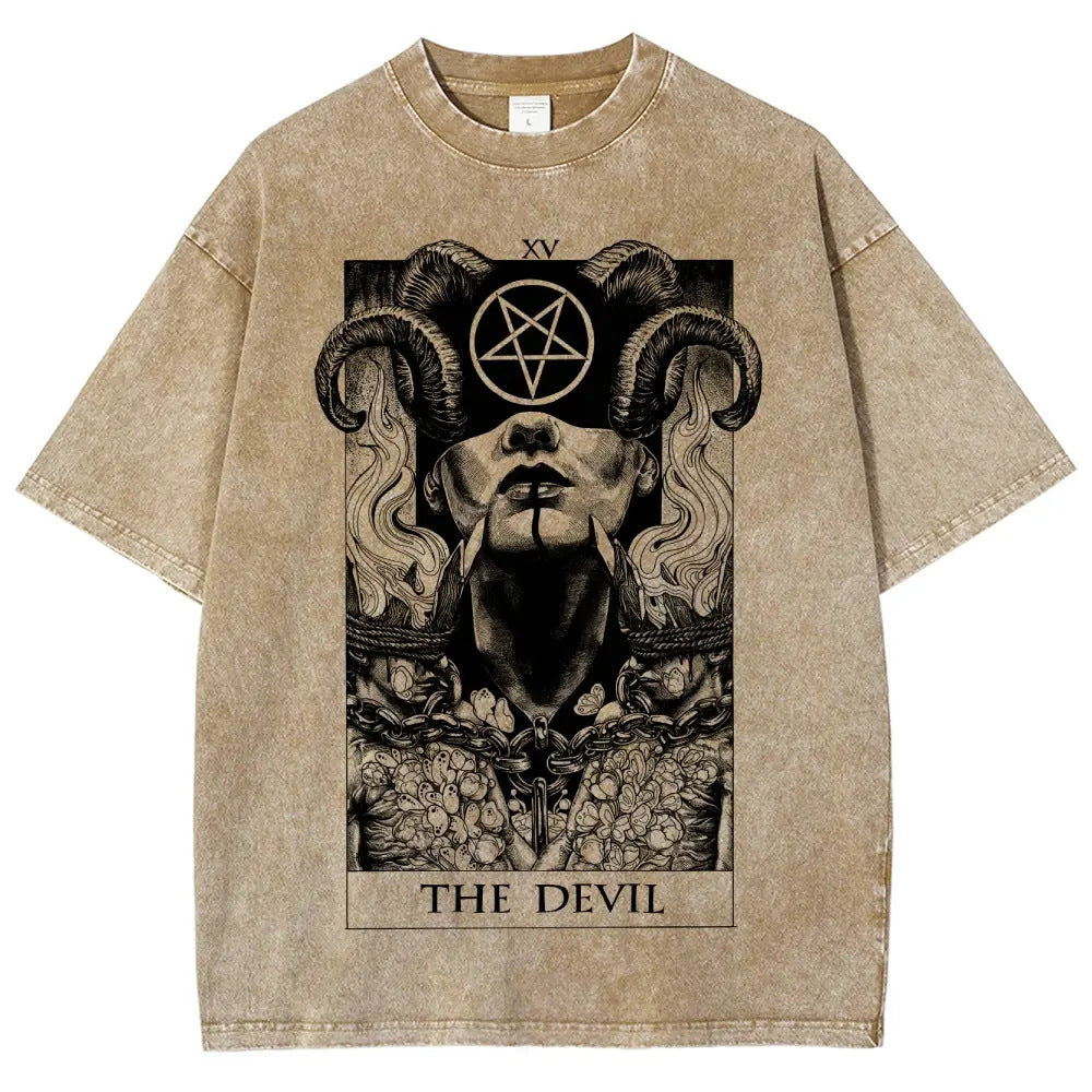 Vintage Wheel of Fortune Washed Graphic Tee