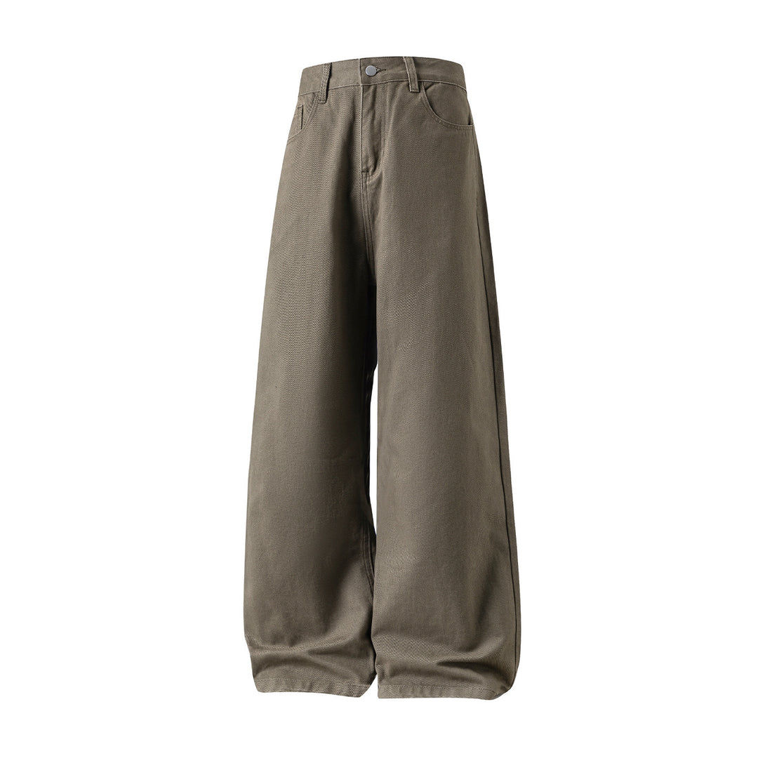 Wide Leg Minimalist Basic Jeans