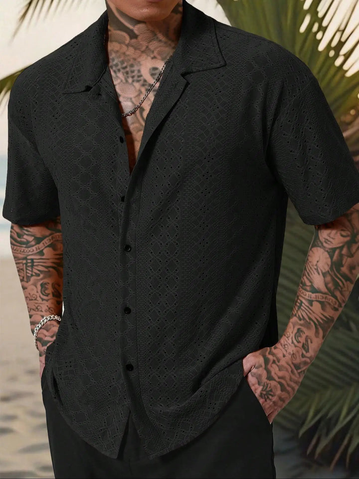 Coastal Breeze Knit Resort Shirt