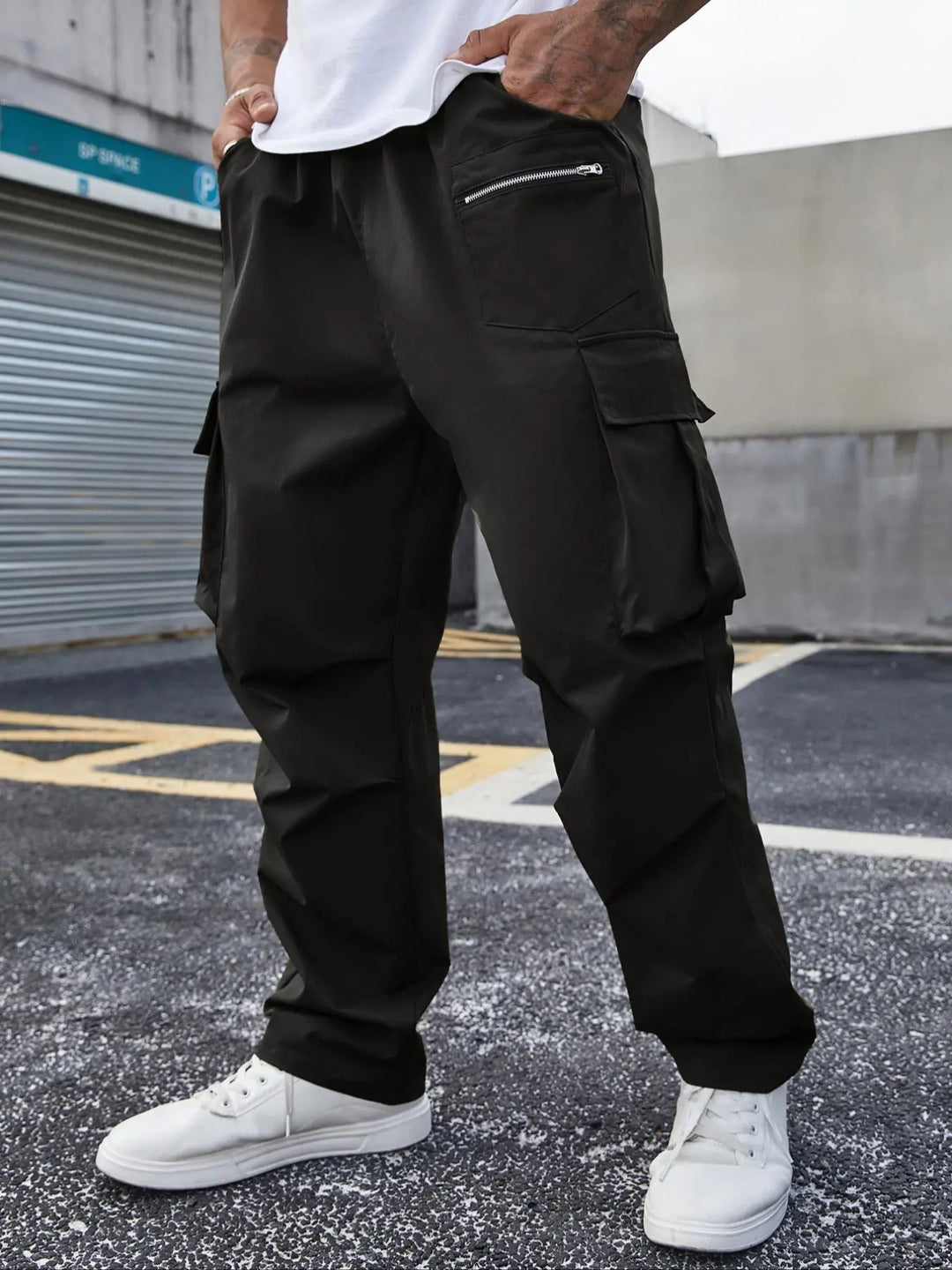 Plus Size Casual Work Pants