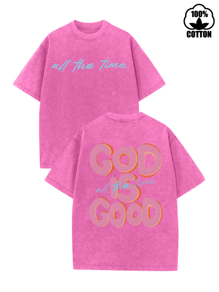 GOD IS GOOD VINTAGE FAITH TEE