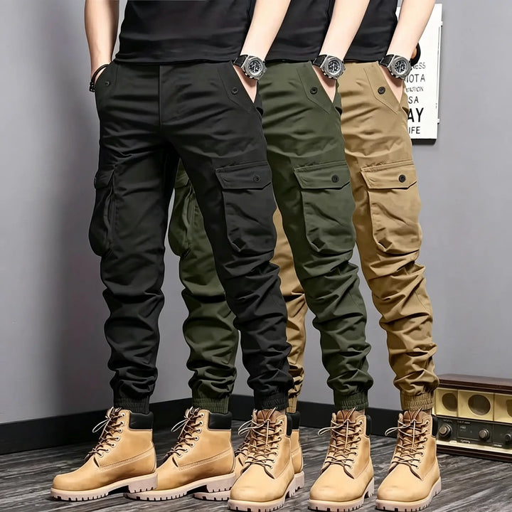 Multi-Pocket Tactical Casual Long Pants