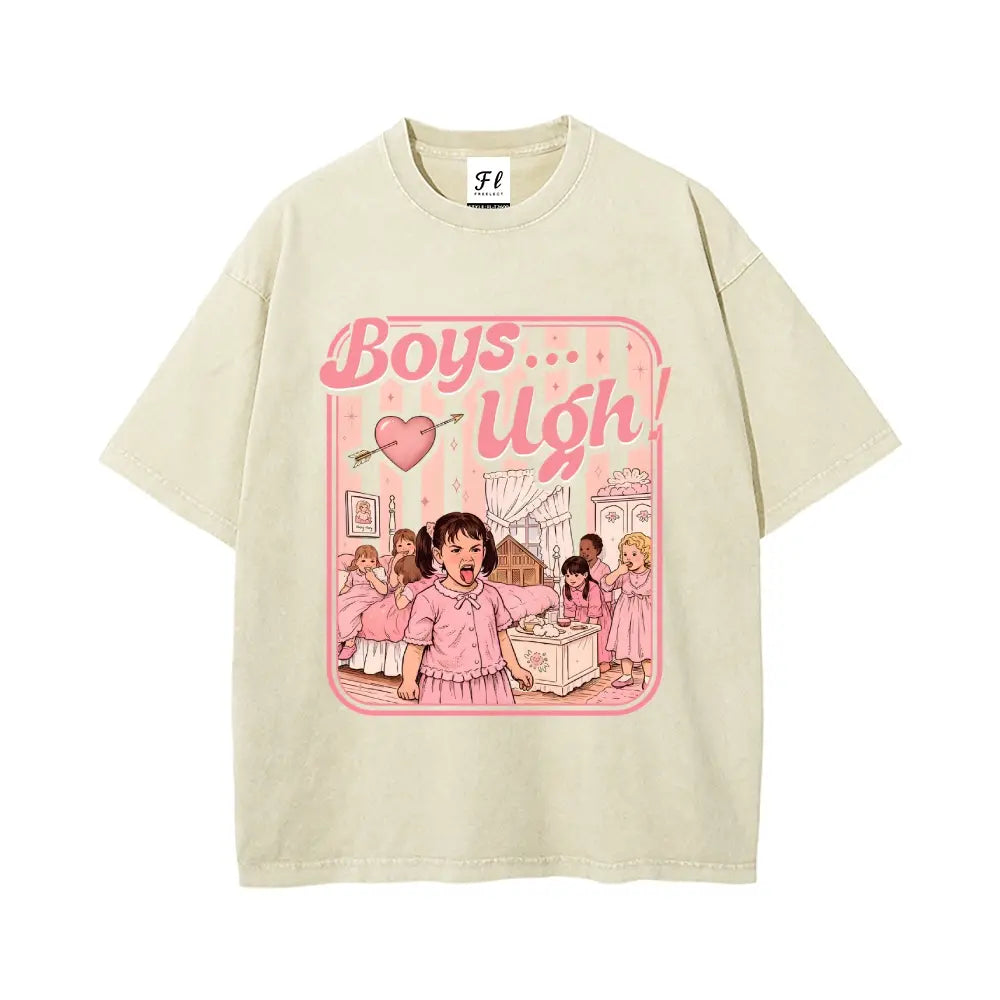 Boys Ugh Vintage Graphic Tee