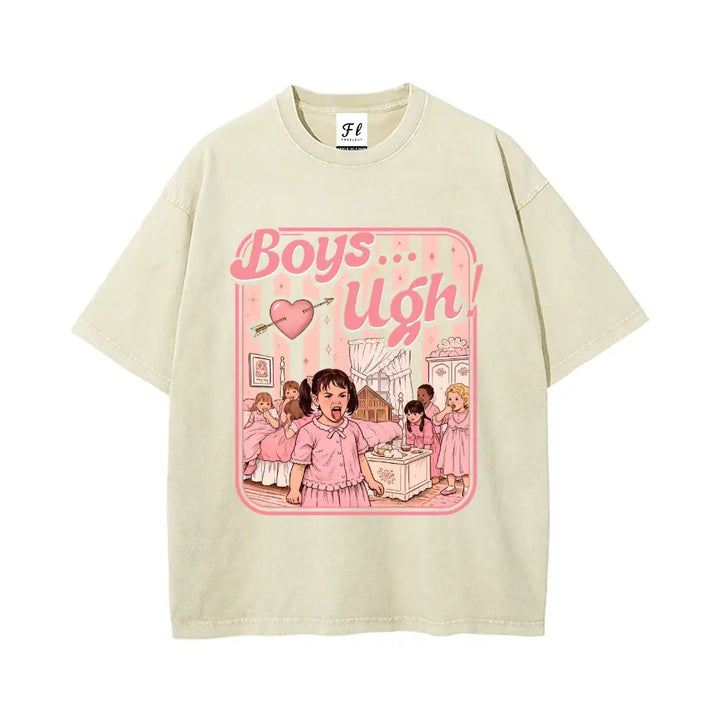 Boys Ugh Vintage Graphic Tee