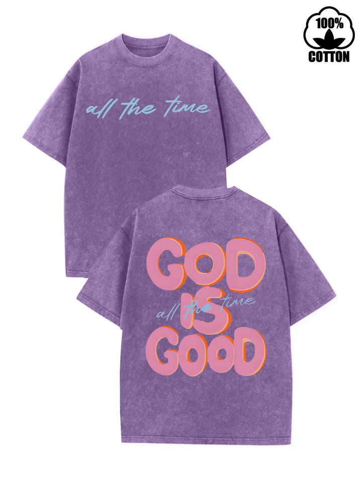 GOD IS GOOD VINTAGE FAITH TEE
