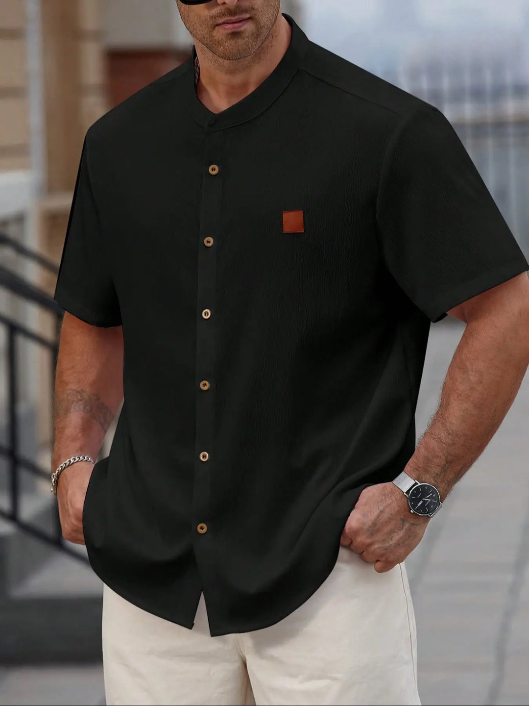 Timeless Minimal Resort Linen Shirt