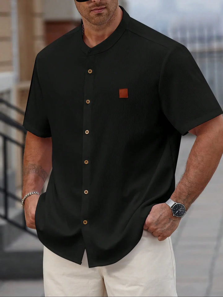 Timeless Minimal Resort Linen Shirt