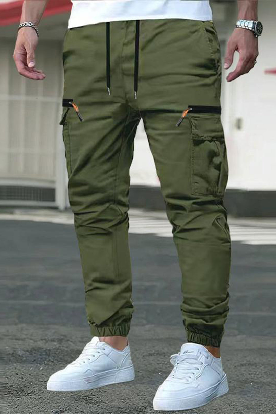 Zeeyr solid color cargo pants