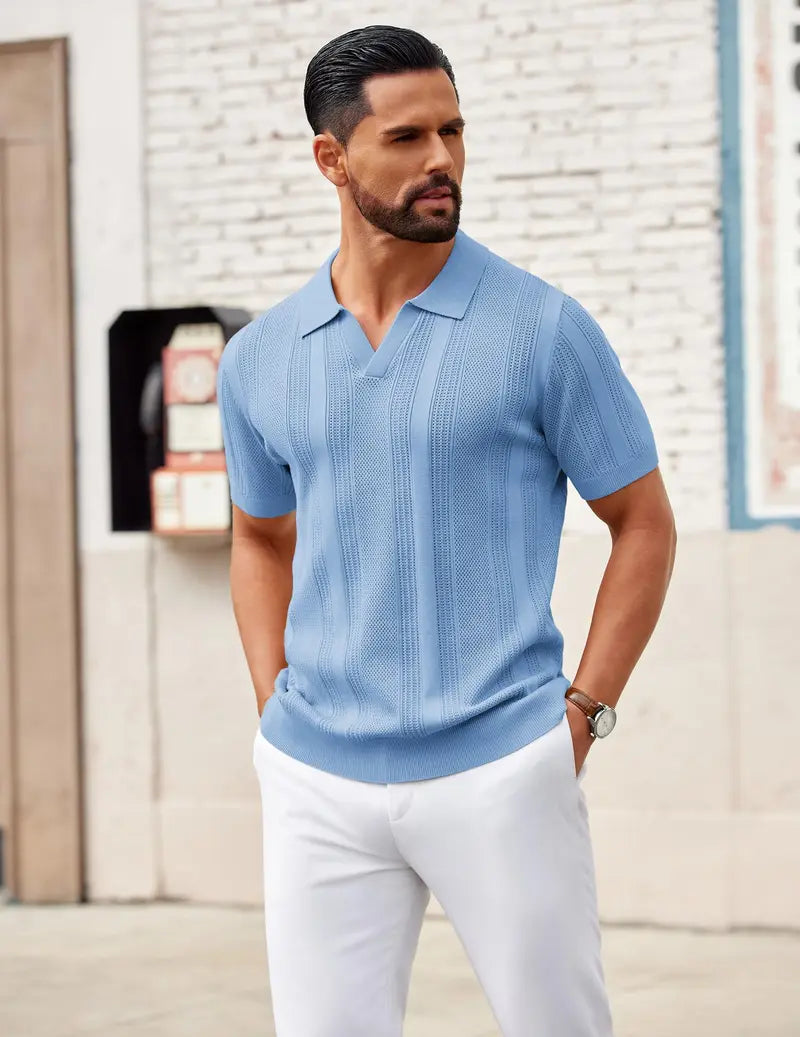 Premium Knit Polo Shirt