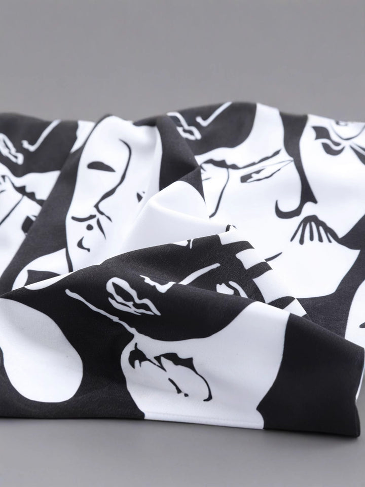 Abstract Faces Art Shorts