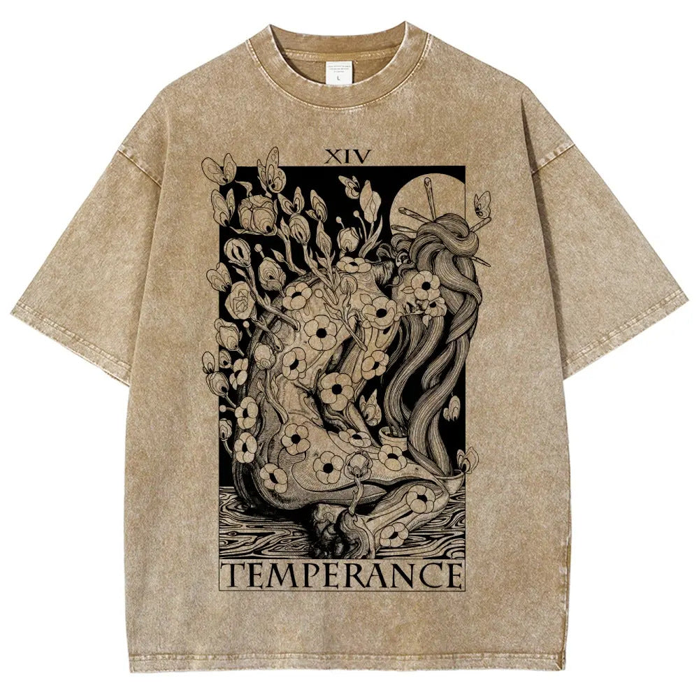 Vintage Wheel of Fortune Washed Graphic Tee