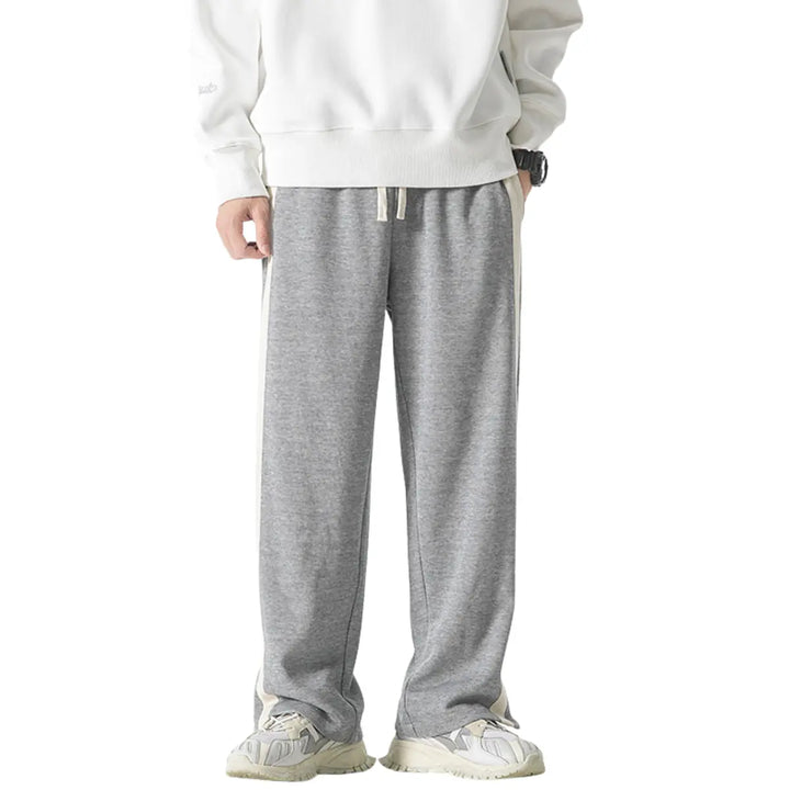 Retro Striped Athleisure Track Pants