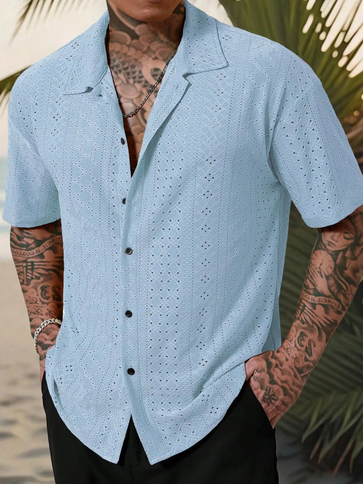 Coastal Breeze Knit Resort Shirt